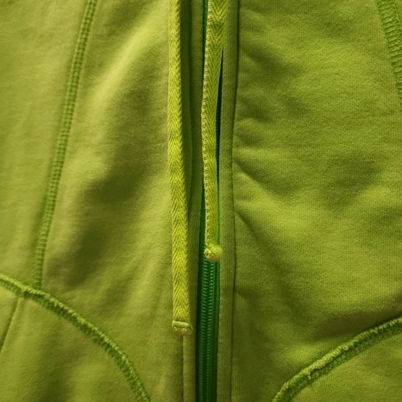 Athleta Yoga Lime Green Zip Up Jacket - Picture 11 of 13
